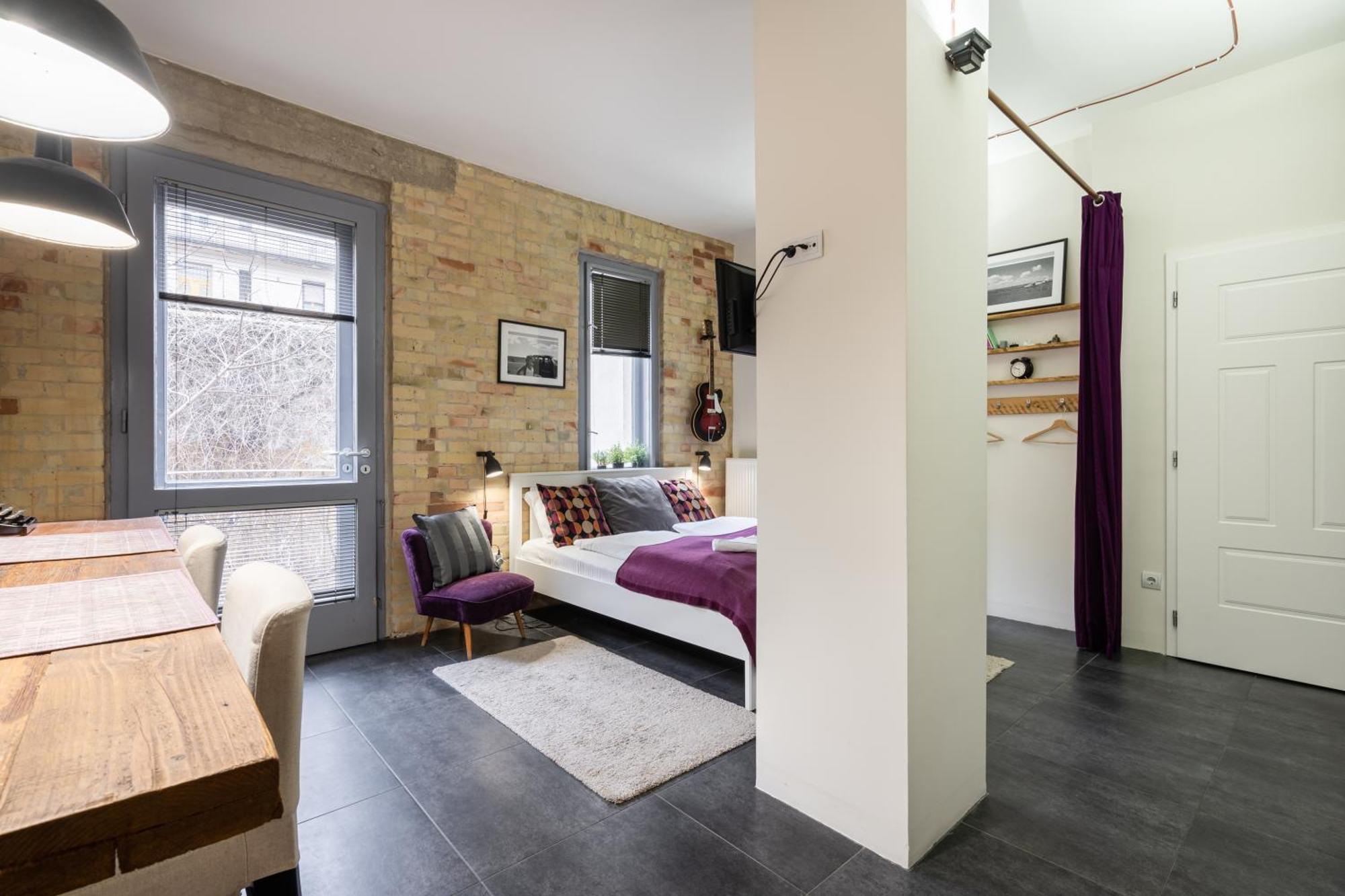 Appartamento Paulay Deluxe Studio Budapest Esterno foto